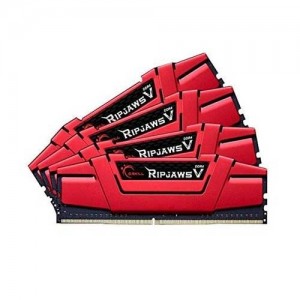 GSkill RAM Ripjaws V - 32 GB (4 x 8 GB Kit) - DDR4 DIMM 3000 CL15 Ripjaws V Serie DDR4 DRAM Speicher wurde für ansprechendes Design und Leistung konzipiert und ist