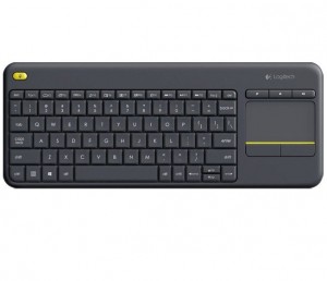 Logitech Wireless Keyboard Touch Unifying K400 Plus, CZ