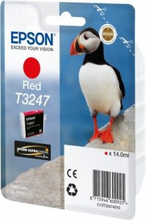 Epson C13T32474010 Tusz T3247 red 14,0 ml 980 str SureColor SC-P400