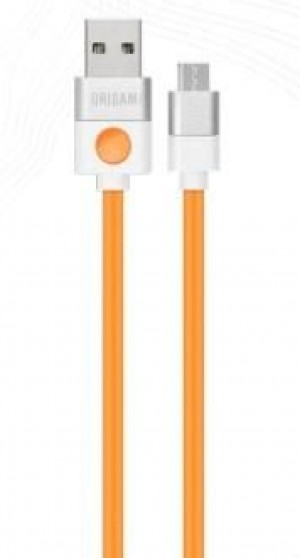 Lark Kabel USB do Micro USB Origami 1m pomarańczowy