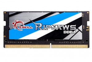 GSkill RAM Ripjaws - 16 GB - DDR4 2133 SO-DIMM CL36 Das Ripjaws DDR4 SO-DIMM Kit ist die perfekte Systemerweiterung und bietet schnellere Dat