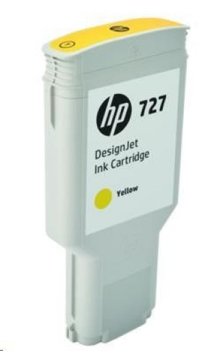 HP Ink 727 300ml Yellow F9J78A